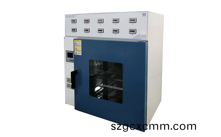 PT-504係列(lie)高溫型持粘性試驗機(ji)